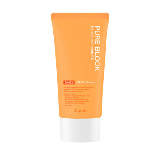 doğal günlük güneş koruyuculu krem, ön yüzü