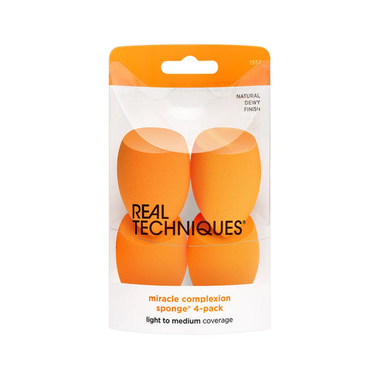 Real Techniques 4 lü Mucize Sünger - 4 Miracle Complexion Sponges