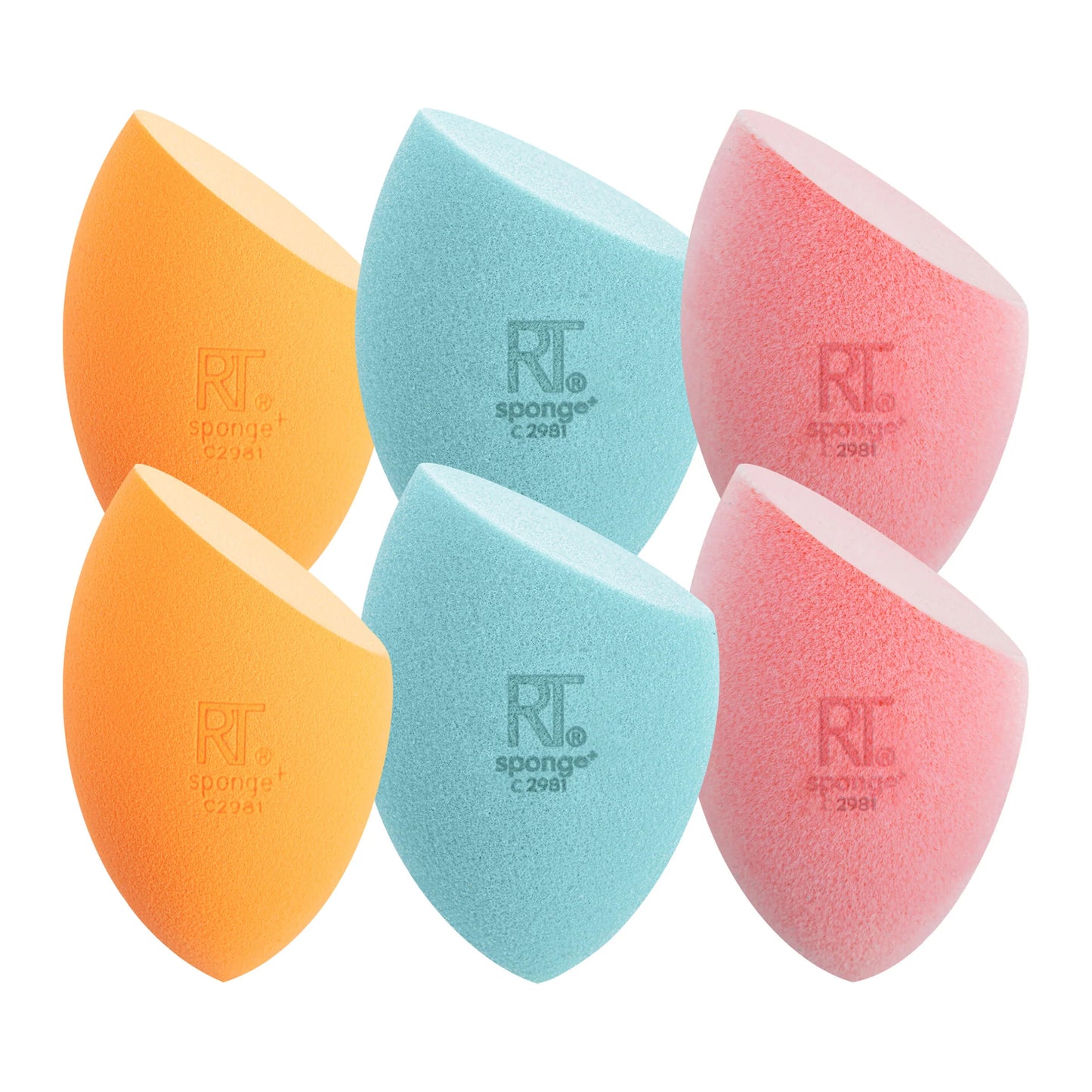 Real Techniques 6'lı Miracle Makyaj Süngeri - Assorted Makeup Blending Sponges 6 Pack